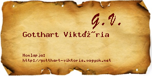 Gotthart Viktória névjegykártya